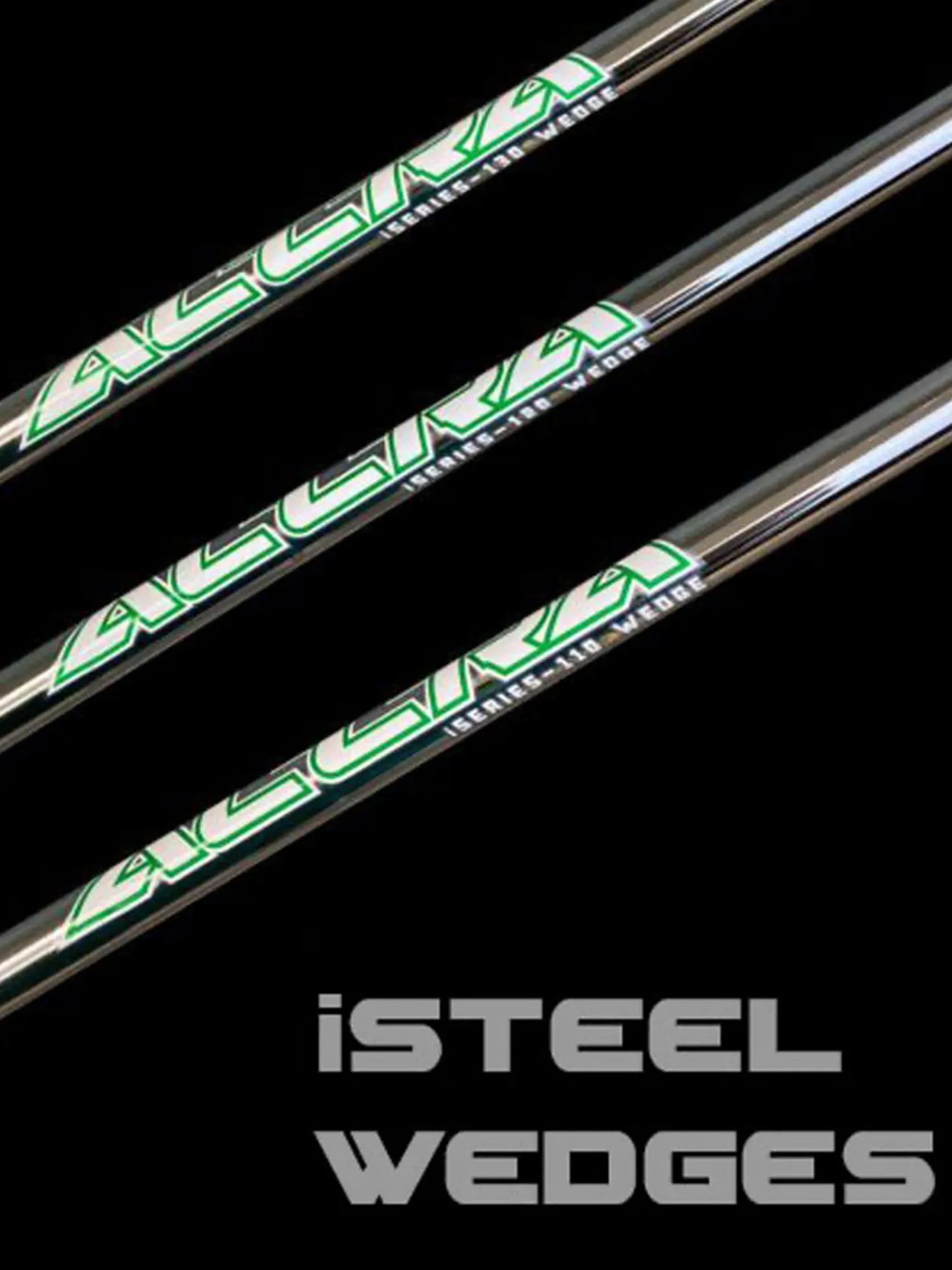 Accra Iron Shafts|iSeries Steel Wedge Shaft - Constant Weight Taper Tip