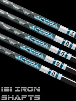 Accra Iron Shafts|iSeries V3 Graphite Iron Shaft - Parallel Tip
