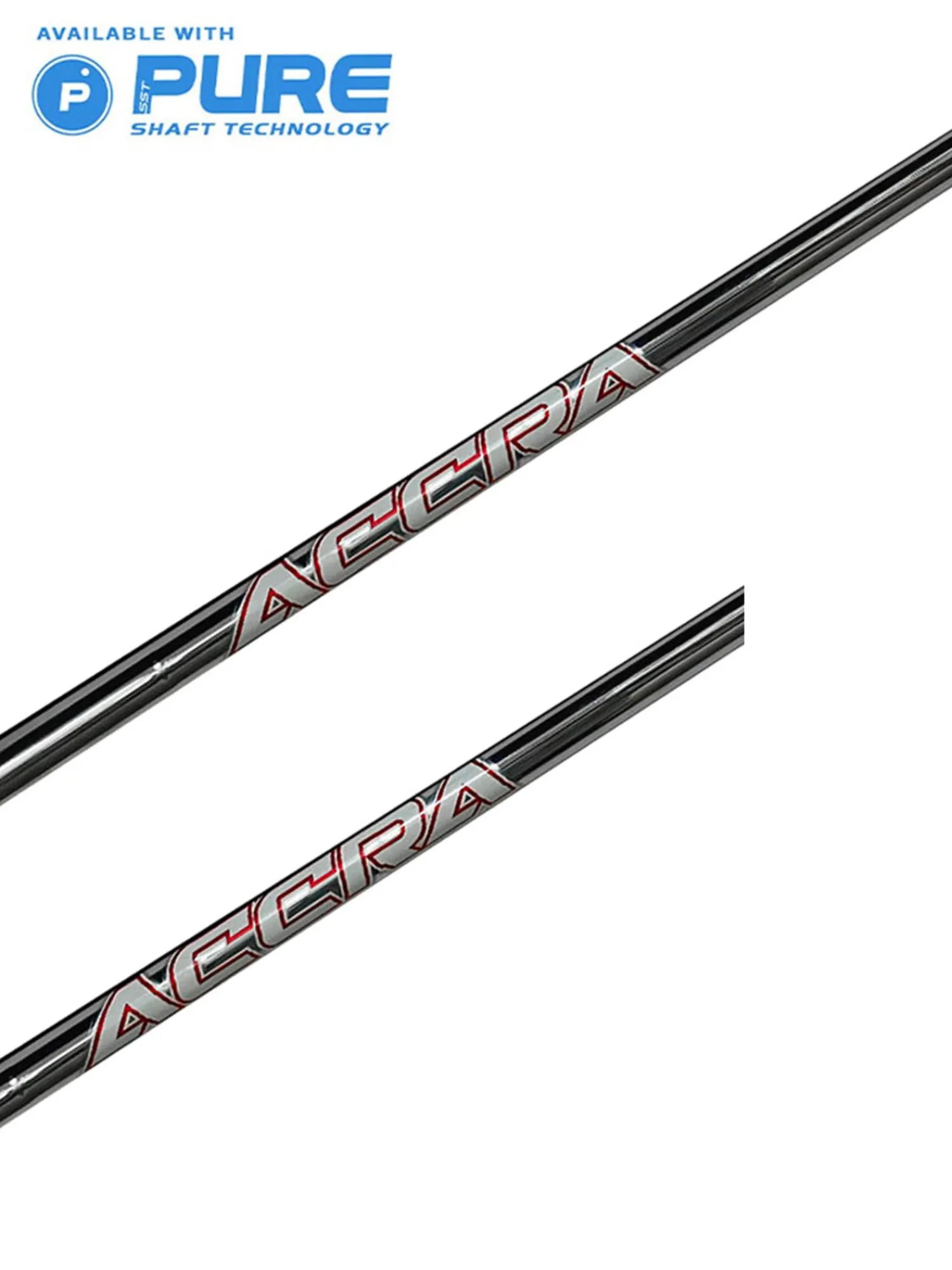 Accra Iron Shafts|iSteel Red 120 Steel Iron Shaft - Taper Tip