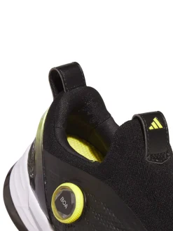 Adidas Mens Golf Shoes|Adizero ZG BOA Spikeless Golf Shoes - Core Black/Silver Met./Pure Sulfur