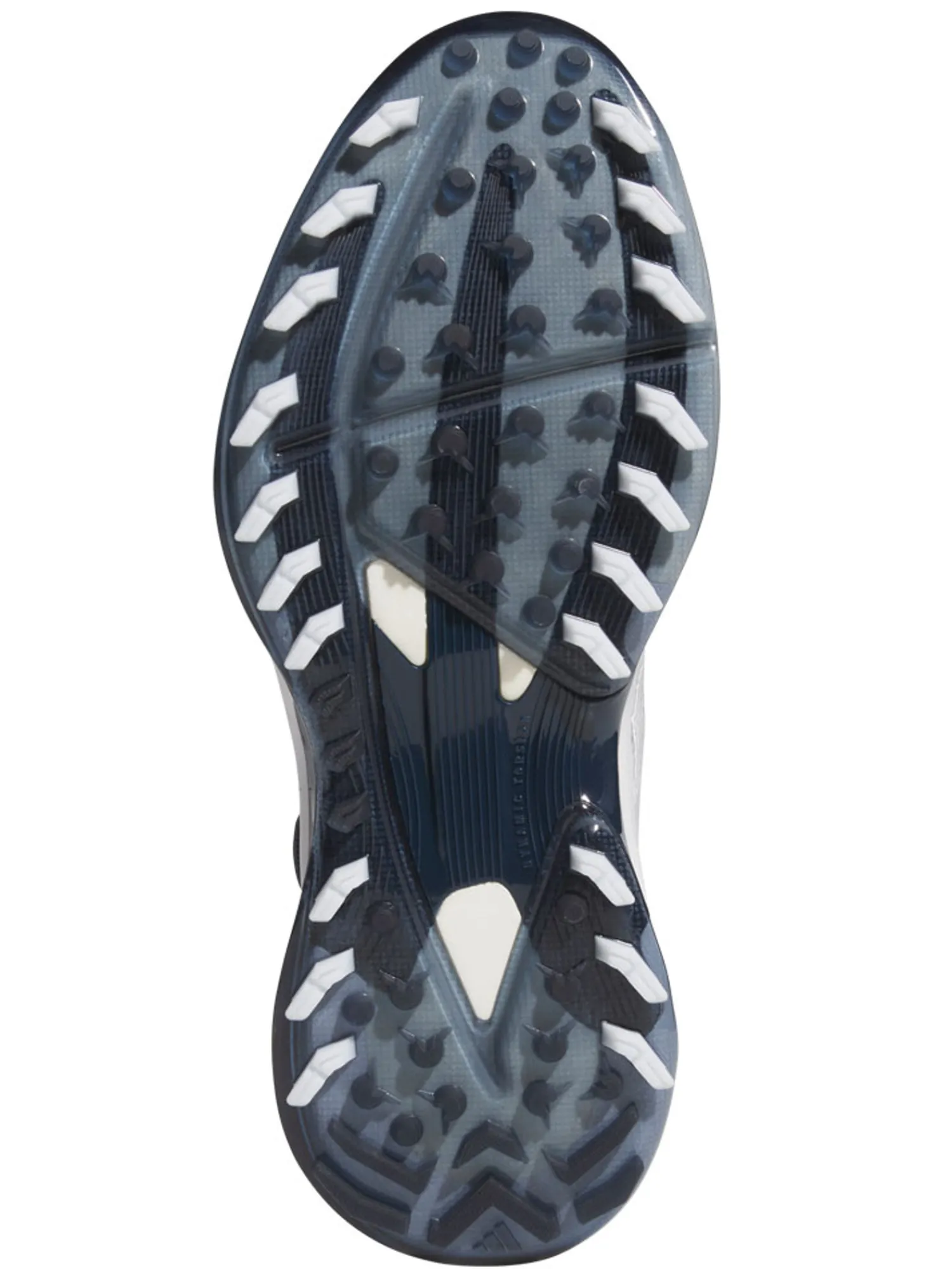 Adidas Mens Golf Shoes|Adizero ZG BOA Spikeless Golf Shoes - Ftwr White/Collegiate Navy/Grey