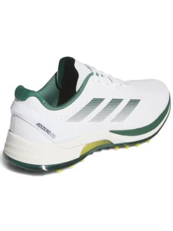 Adidas Clearance Shoes|Adizero ZG Spikeless Golf Shoes - Ftwr White/Collegiate Green/Yellow