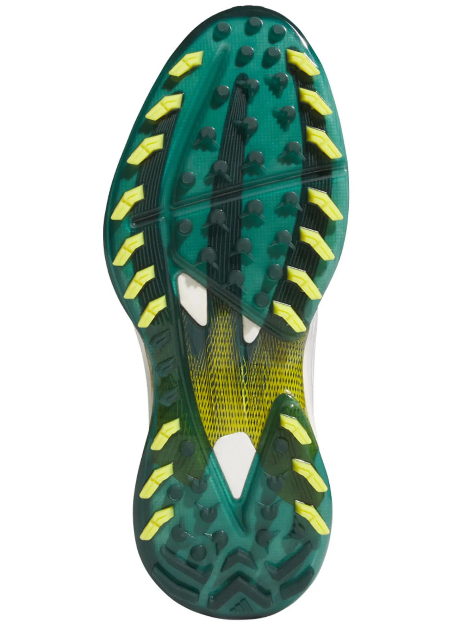 Adidas Clearance Shoes|Adizero ZG Spikeless Golf Shoes - Ftwr White/Collegiate Green/Yellow