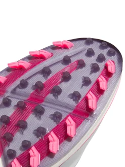 Adidas Mens Golf Shoes|Adizero ZG Spikeless Golf Shoes - Ftwr White/Aurora Plum/Shock Pink