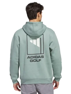 Adidas Jumpers|Beyond Graphic Hoodie - Silver Green