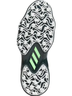 Adidas Mens Golf Shoes|Codechaos 25 Spikeless Golf Shoes - Ftwr White/Aurora Ivy/Lime Burst