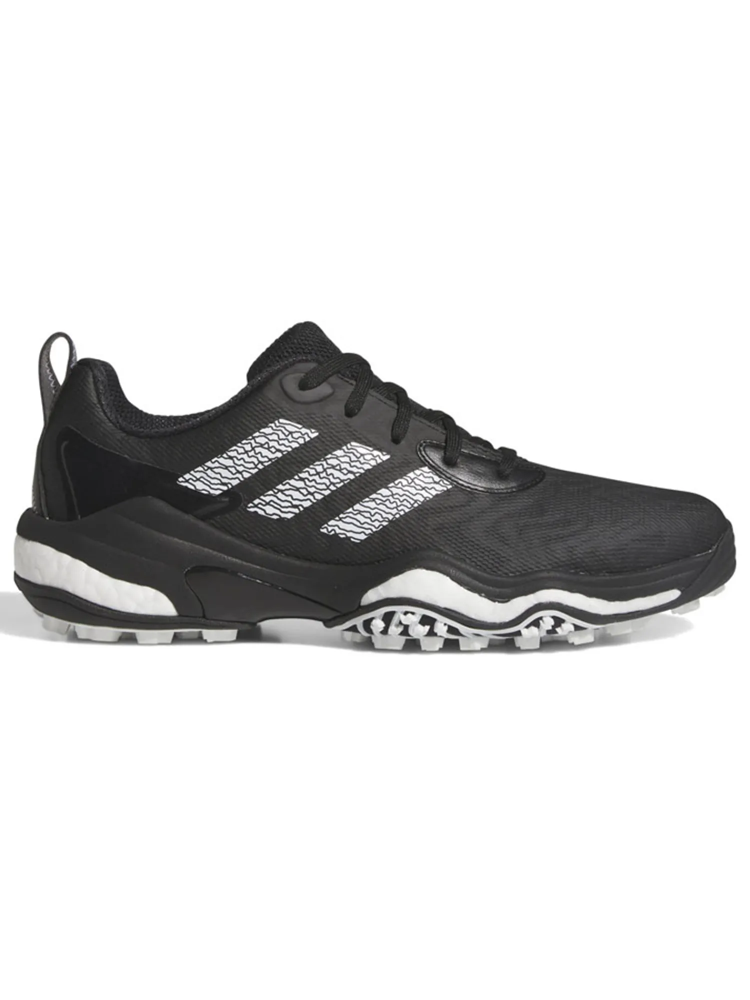 Adidas Mens Golf Shoes|Codechaos 25 Spikeless Golf Shoes - Core Black/Ftwr White/Lucid Lemon