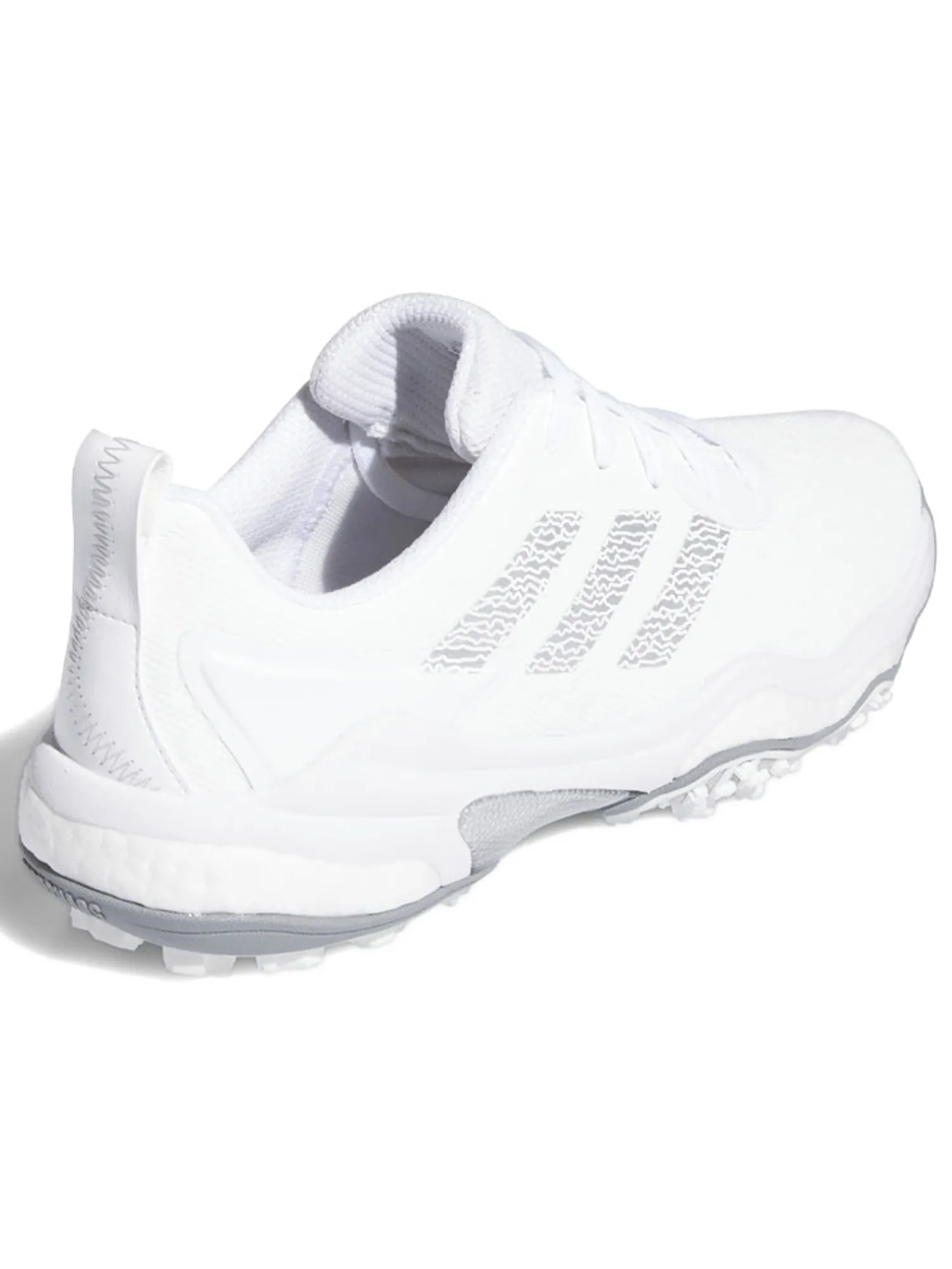 Adidas Mens Golf Shoes|Codechaos 25 Spikeless Golf Shoes - Ftwr White/Silver Met./Grey Two