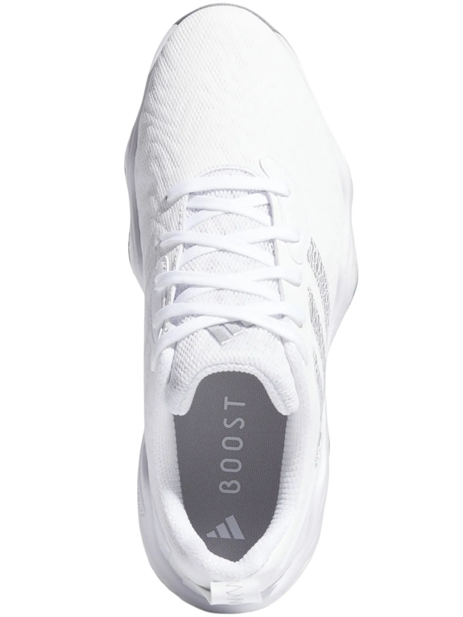 Adidas Mens Golf Shoes|Codechaos 25 Spikeless Golf Shoes - Ftwr White/Silver Met./Grey Two
