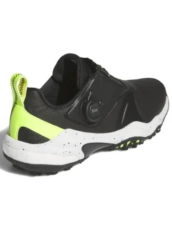 Adidas Mens Golf Shoes|Codechaos BOA 25 Spikeless Golf Shoes - Core Black/Lucid Lemon/Ftwr White