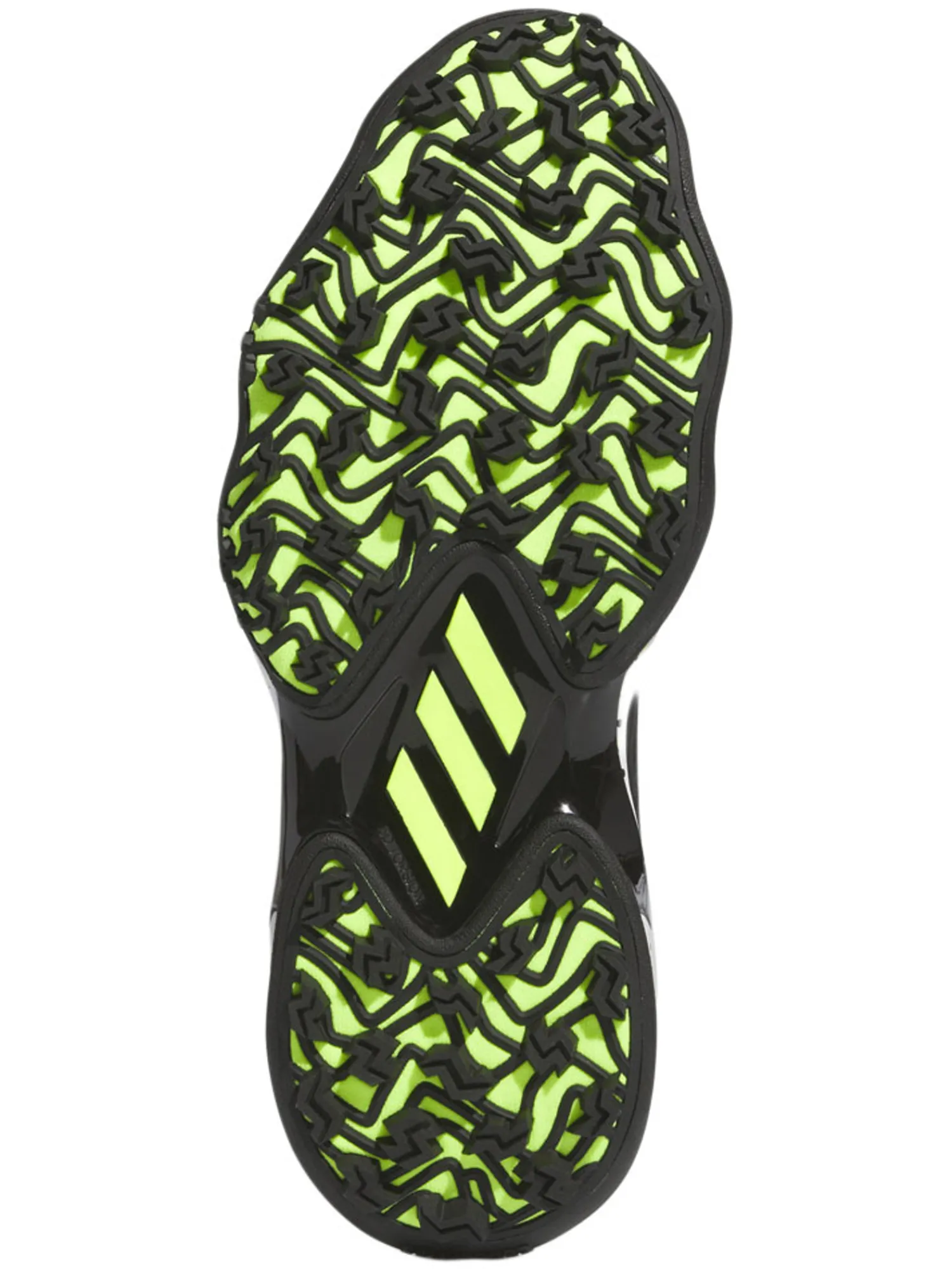 Adidas Mens Golf Shoes|Codechaos BOA 25 Spikeless Golf Shoes - Core Black/Lucid Lemon/Ftwr White
