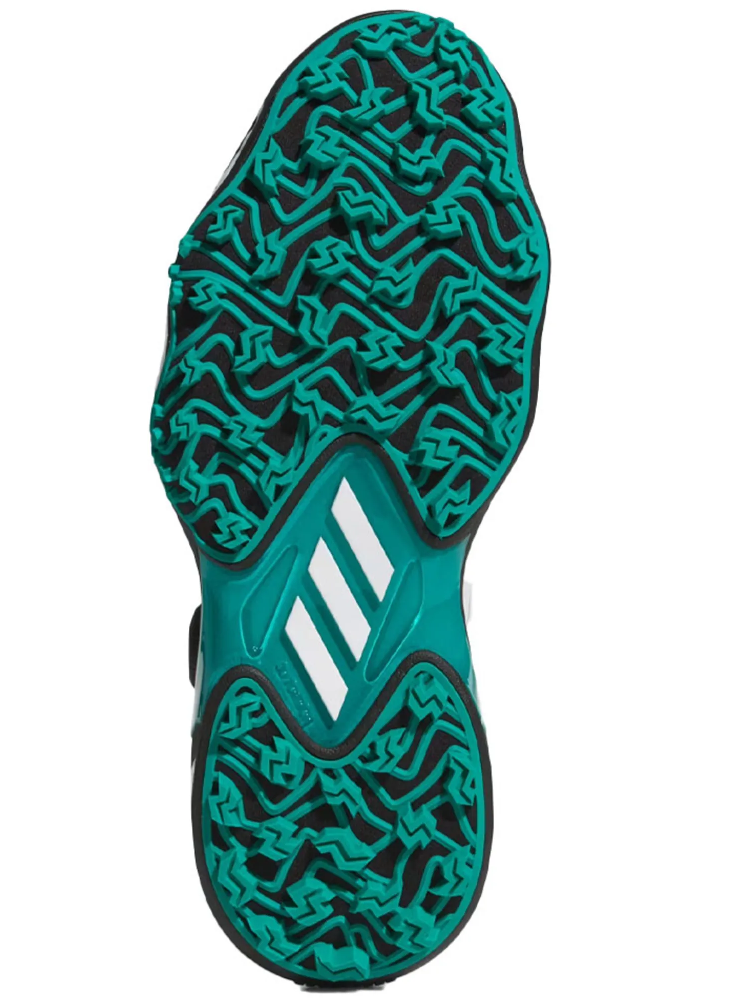 Adidas Mens Golf Shoes|Codechaos BOA 25 Spikeless Golf Shoes - Ftwr White/Core Black/Pure Teal