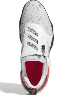 Adidas Mens Golf Shoes|Codechaos BOA 25 Spikeless Golf Shoes - Cloud White/Core Black/Lucid Red