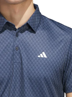 Adidas Shirts|Core Allover Print Polo Shirt - Collegiate Navy/White