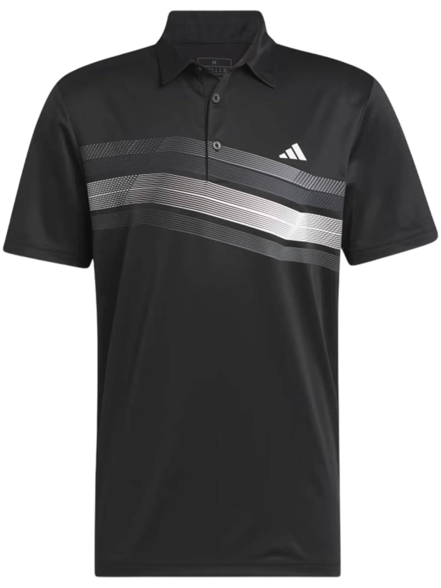 Adidas Clearance Clothing|Core Chest Stripe Polo Shirt - Black