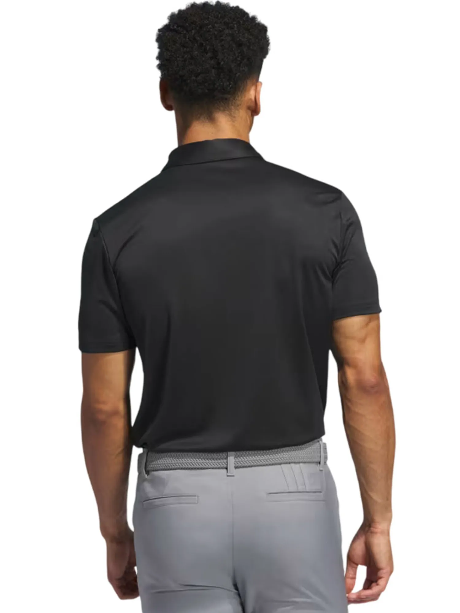 Adidas Clearance Clothing|Core Chest Stripe Polo Shirt - Black