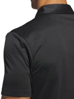 Adidas Clearance Clothing|Core Chest Stripe Polo Shirt - Black