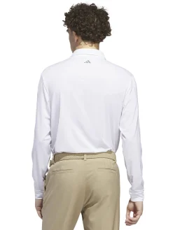 Adidas Shirts|Core Long Sleeve Polo Shirt - White