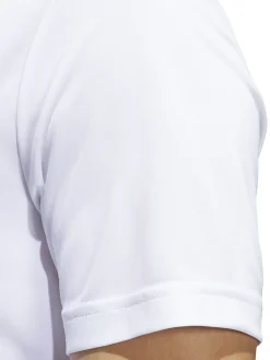 Adidas Shirts|Core Performance PrimeGreen Polo Shirt - White