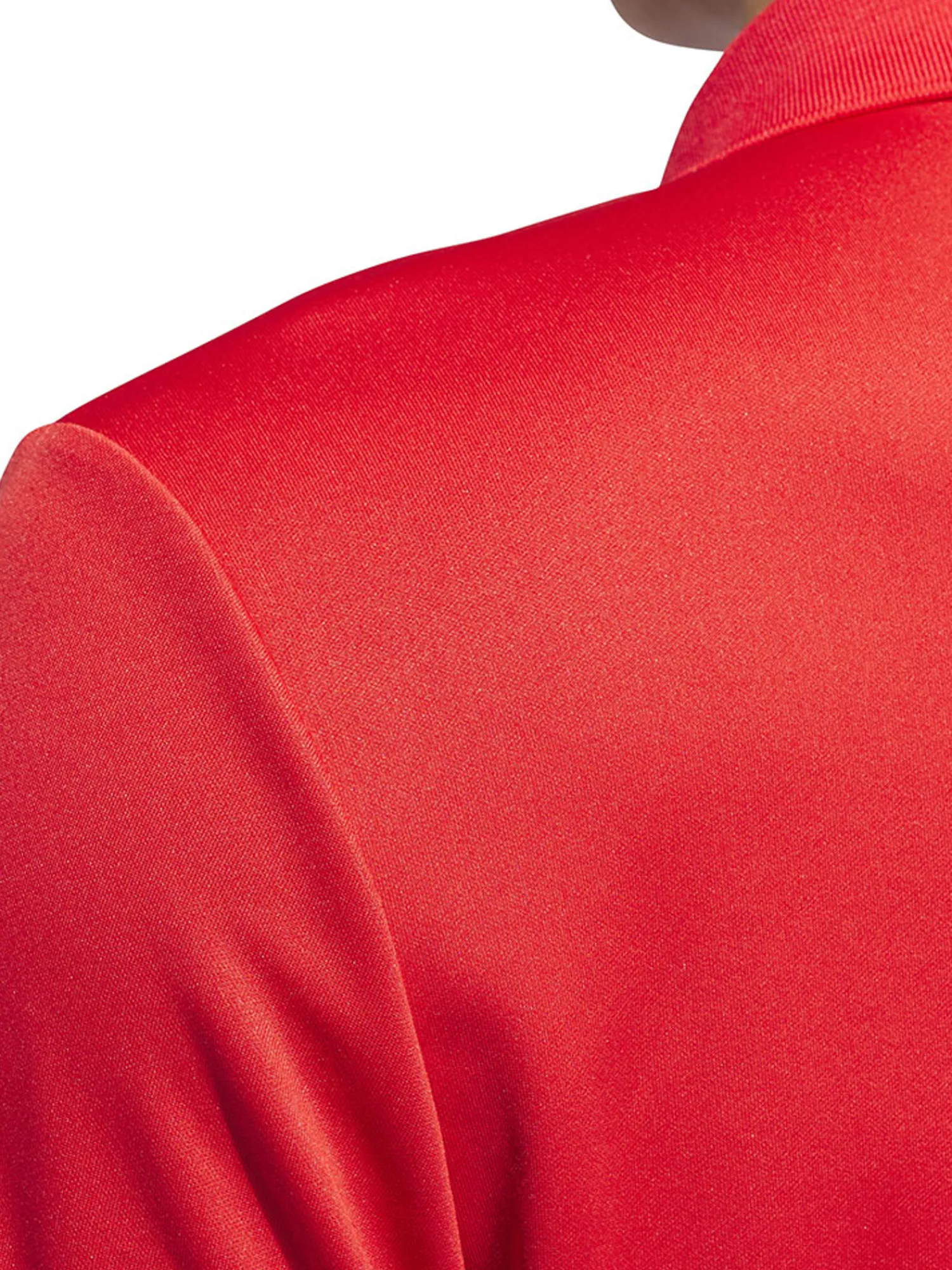 Adidas Shirts|Core Performance PrimeGreen Polo Shirt - Collegiate Red