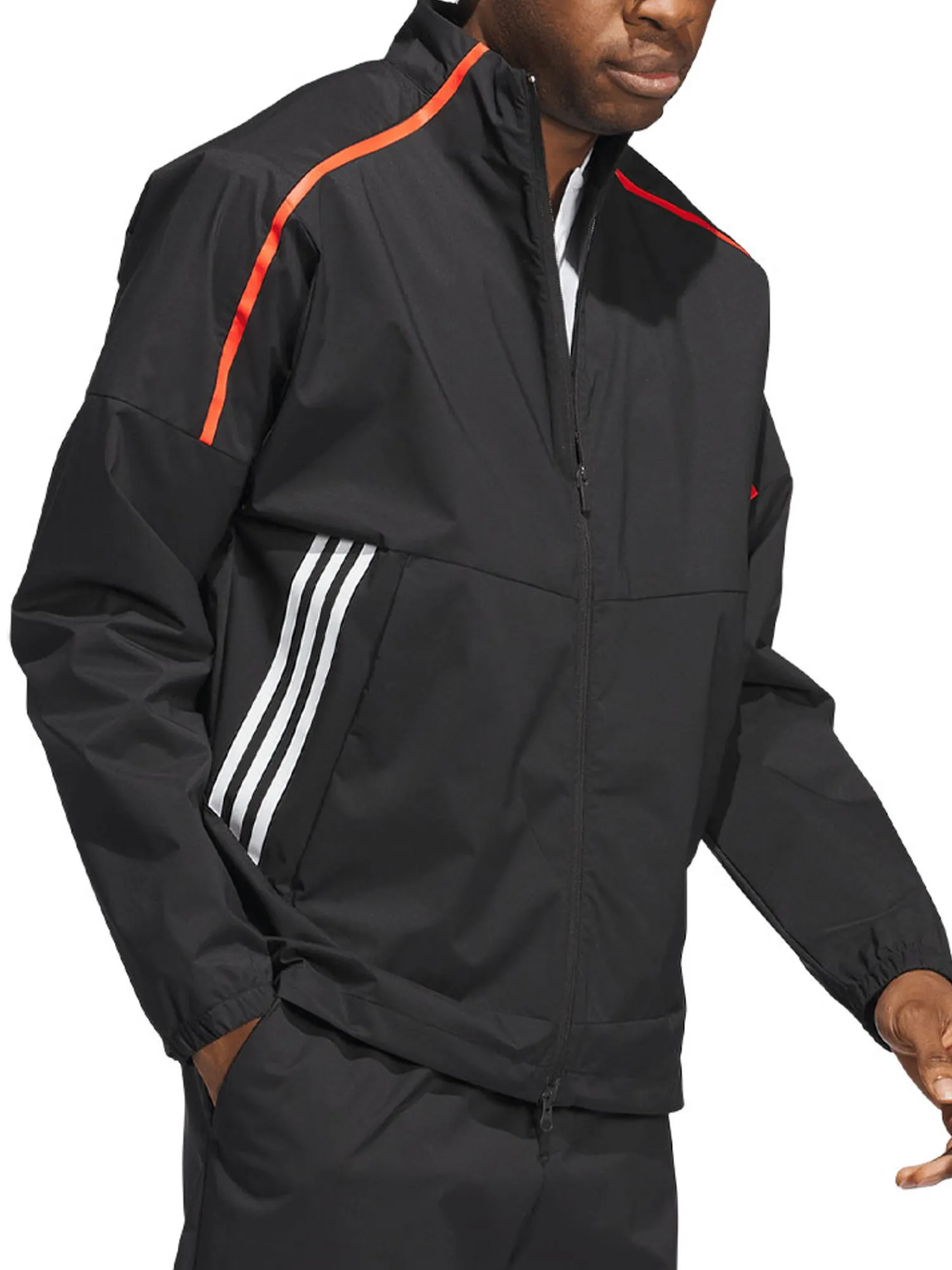 Adidas Wind & Rain Wear|Core Provisional Full-Zip Rain Jacket - Black
