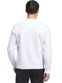 Adidas Jumpers|Crewneck Sweatshirt - White