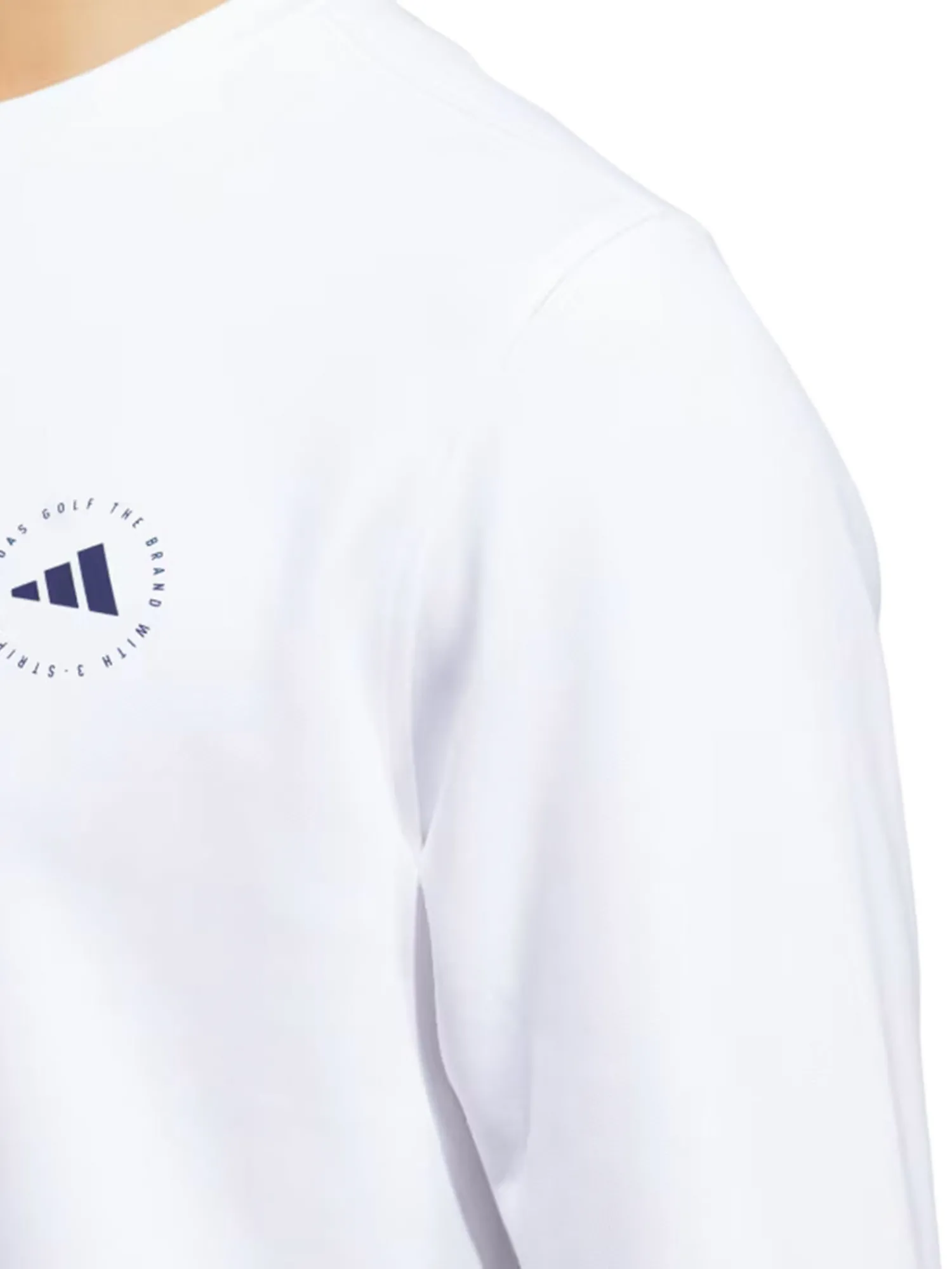 Adidas Jumpers|Crewneck Sweatshirt - White