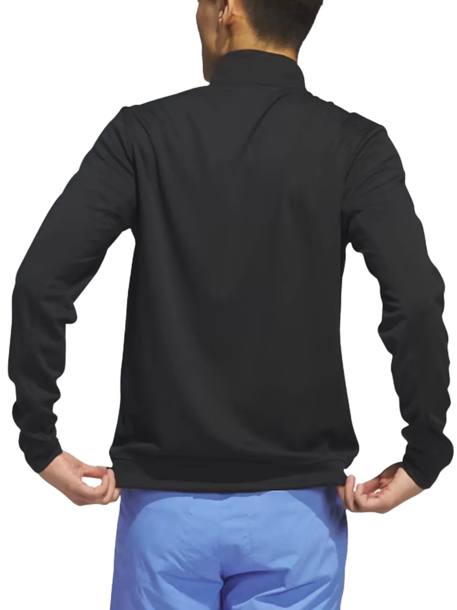 Adidas Jumpers|Elevated 1/4-Zip Pullover - Black