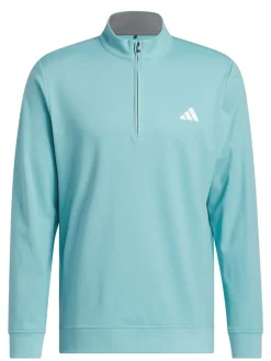 Adidas Jumpers|Golf Ultimate365 Classic Quarter-Zip - Mint Tone