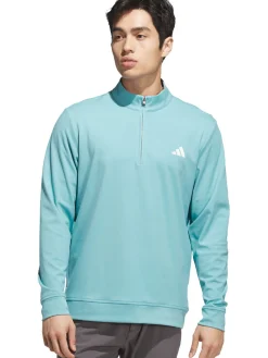Adidas Jumpers|Golf Ultimate365 Classic Quarter-Zip - Mint Tone