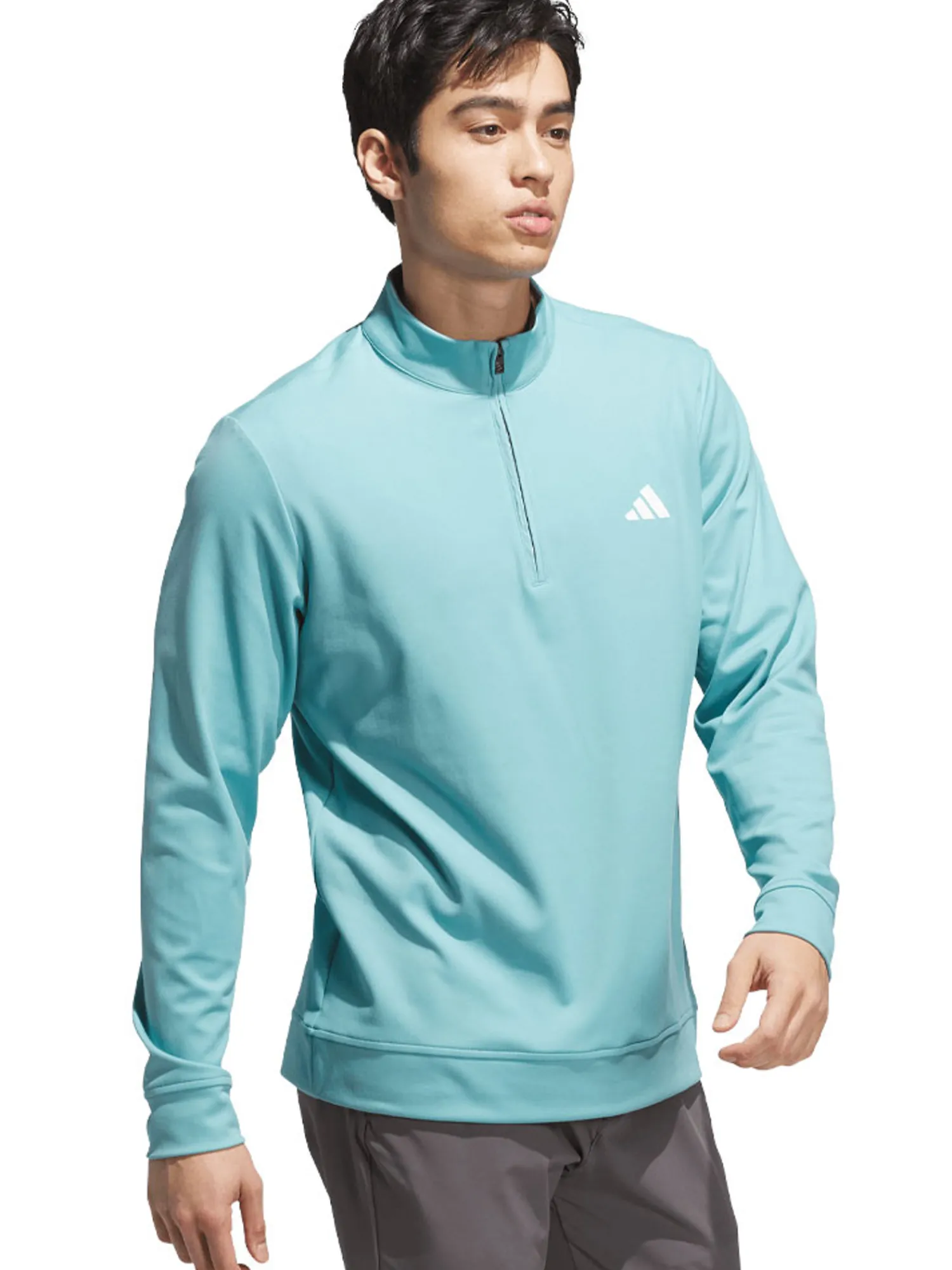 Adidas Jumpers|Golf Ultimate365 Classic Quarter-Zip - Mint Tone