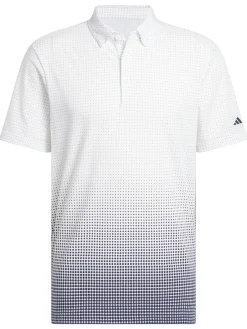 Adidas Shirts|Go-to Rise Print Polo Shirt - White