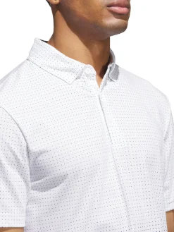 Adidas Shirts|Go-to Rise Print Polo Shirt - White