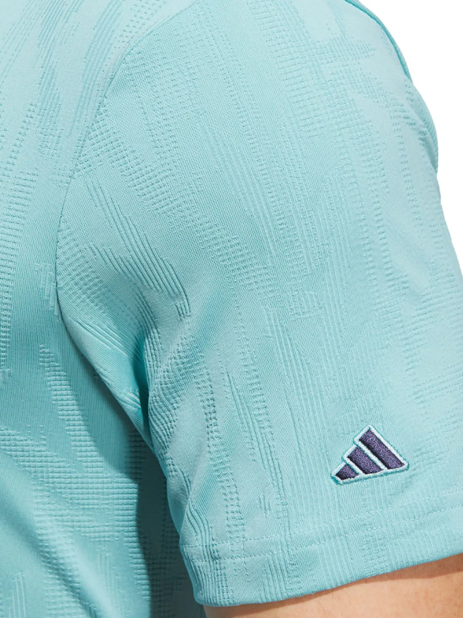 Adidas Shirts|Go-to Textured Polo Shirt - Mint Tone