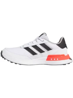 Adidas Junior Golf Shoes|Junior S2G Spikeless Golf Shoes - Ftwr White/Core Black/Lucid Red