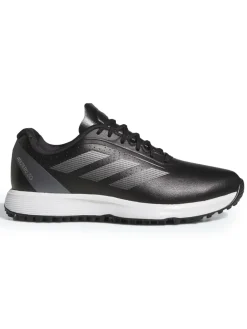 Adidas Junior Golf Shoes|Juniors Adizero ZG Spikeless Golf Shoes - Core Black/Silver Met.