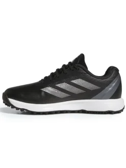 Adidas Junior Golf Shoes|Juniors Adizero ZG Spikeless Golf Shoes - Core Black/Silver Met.