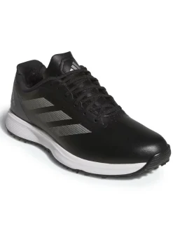 Adidas Junior Golf Shoes|Juniors Adizero ZG Spikeless Golf Shoes - Core Black/Silver Met.