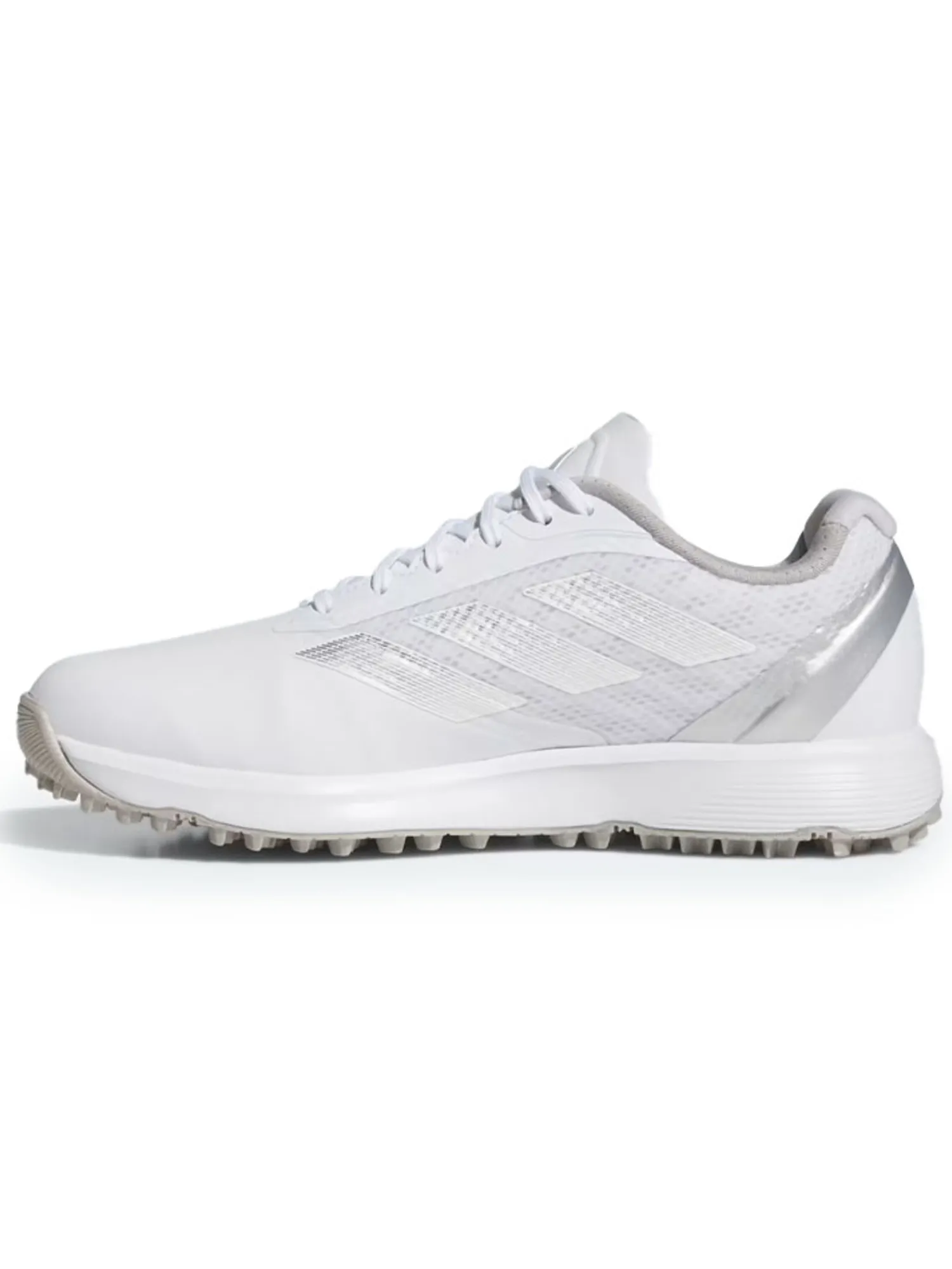 Adidas Junior Golf Shoes|Juniors Adizero ZG Spikeless Golf Shoes - Ftwr White/Silver Met.