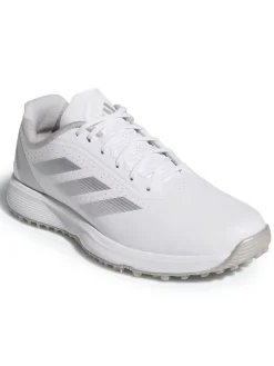 Adidas Junior Golf Shoes|Juniors Adizero ZG Spikeless Golf Shoes - Ftwr White/Silver Met.