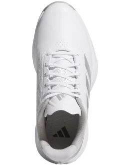Adidas Junior Golf Shoes|Juniors Adizero ZG Spikeless Golf Shoes - Ftwr White/Silver Met.