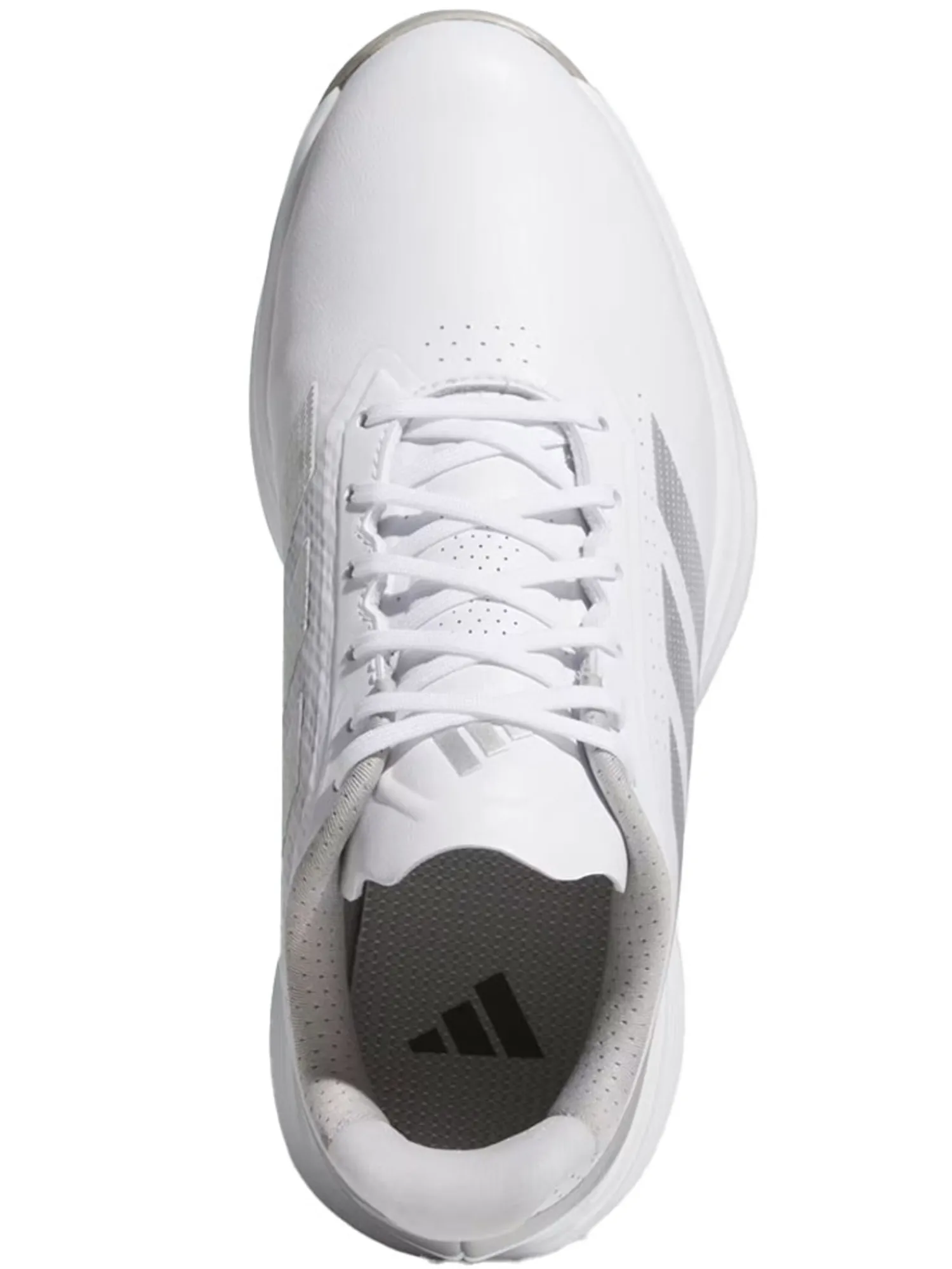 Adidas Junior Golf Shoes|Juniors Adizero ZG Spikeless Golf Shoes - Ftwr White/Silver Met.