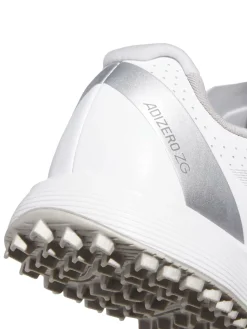 Adidas Junior Golf Shoes|Juniors Adizero ZG Spikeless Golf Shoes - Ftwr White/Silver Met.