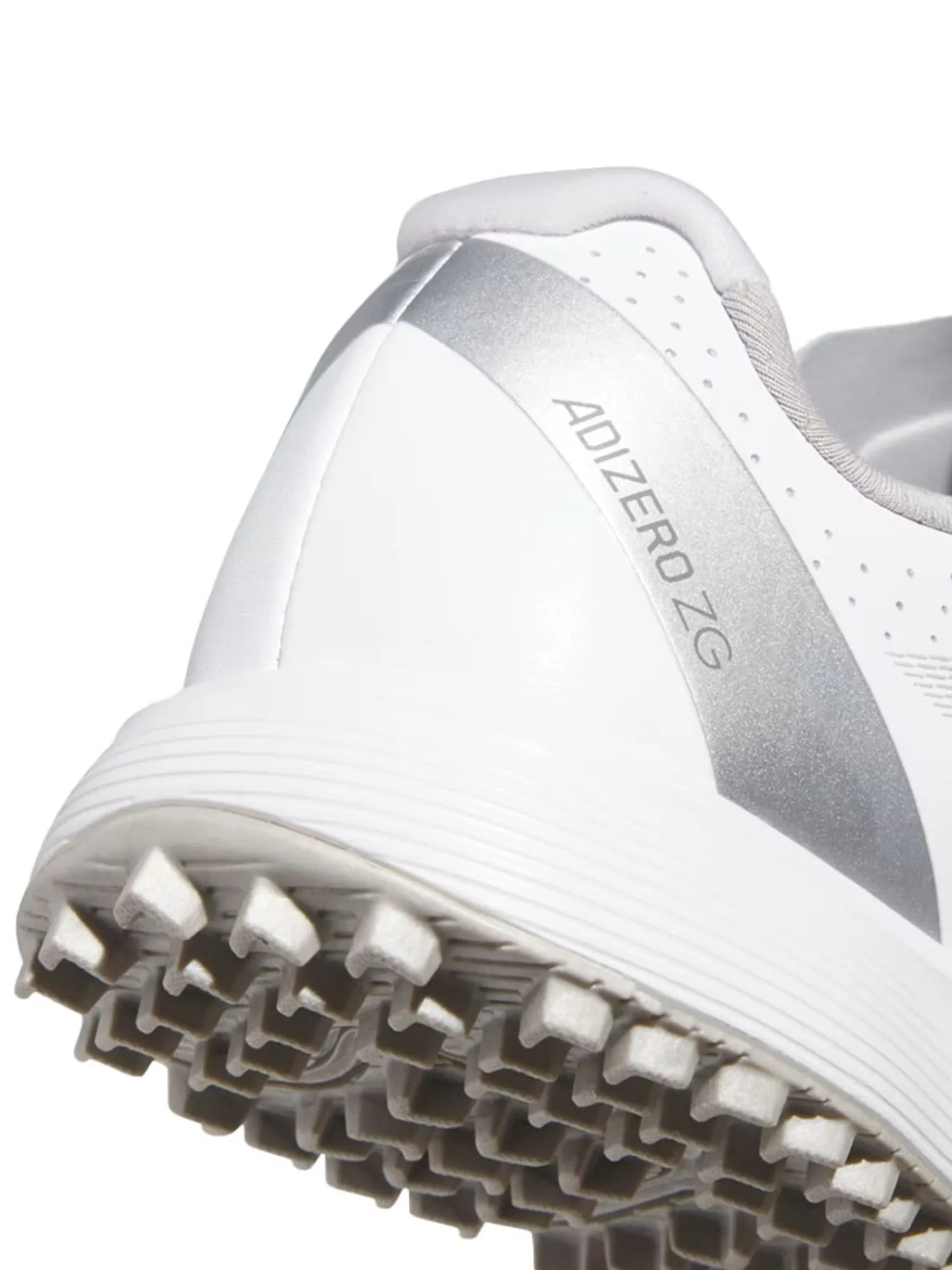 Adidas Junior Golf Shoes|Juniors Adizero ZG Spikeless Golf Shoes - Ftwr White/Silver Met.