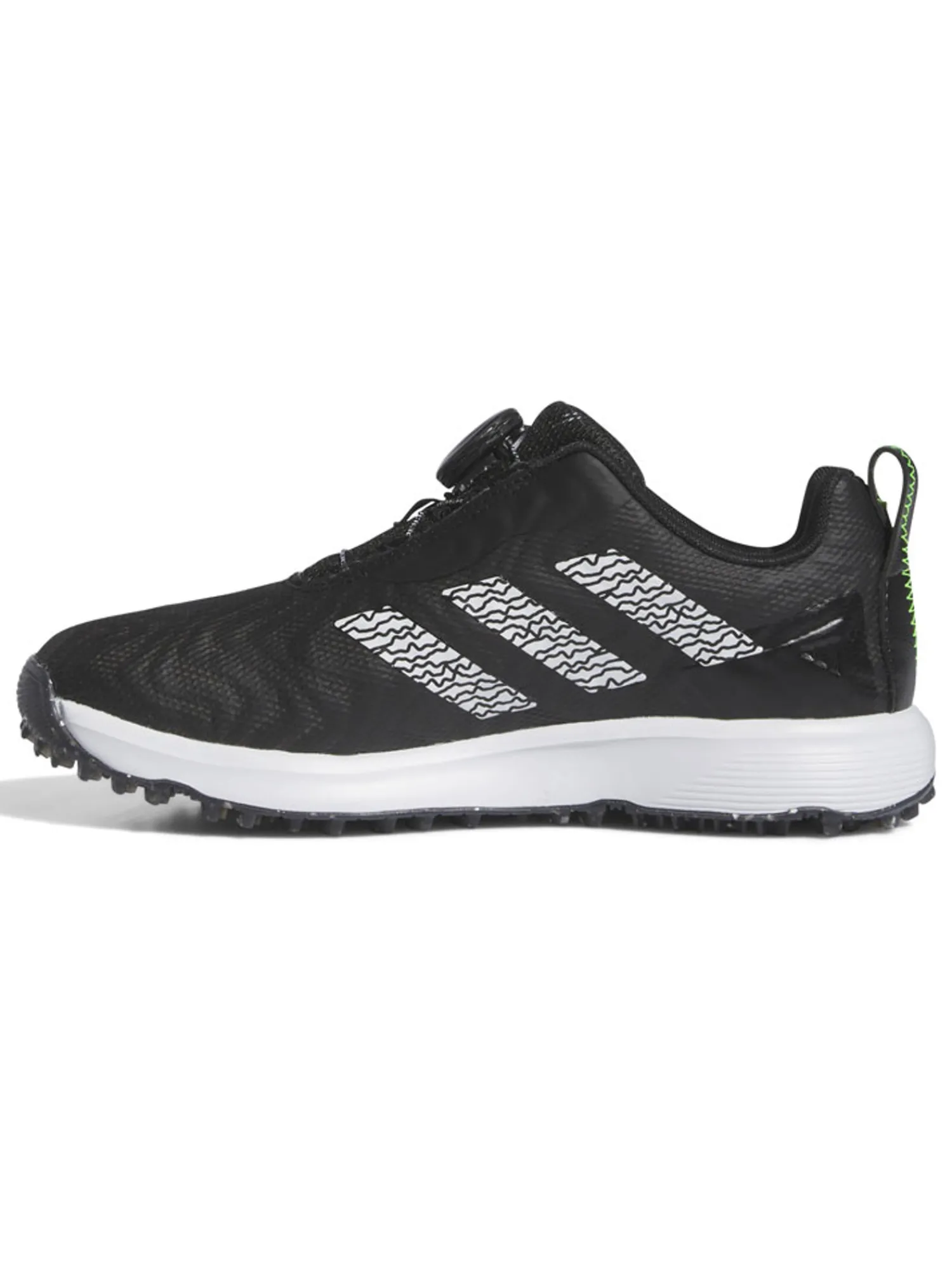 Adidas Junior Golf Shoes|Juniors Codechaos BOA 25 Spikeless Golf Shoes - Core Black/Ftwr White