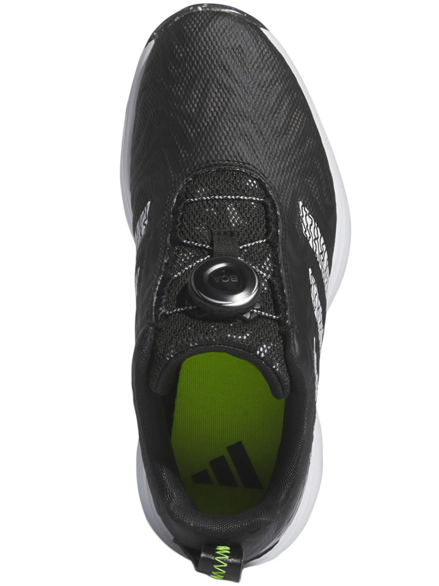 Adidas Junior Golf Shoes|Juniors Codechaos BOA 25 Spikeless Golf Shoes - Core Black/Ftwr White