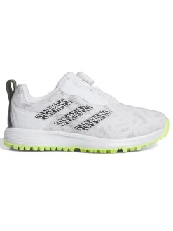 Adidas Junior Golf Shoes|Juniors Codechaos BOA 25 Spikeless Golf Shoes - Ftwr White/Core Black
