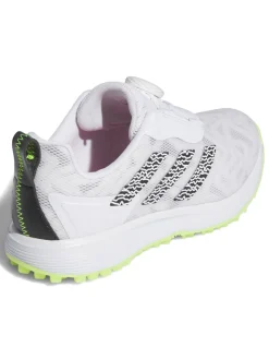 Adidas Junior Golf Shoes|Juniors Codechaos BOA 25 Spikeless Golf Shoes - Ftwr White/Core Black