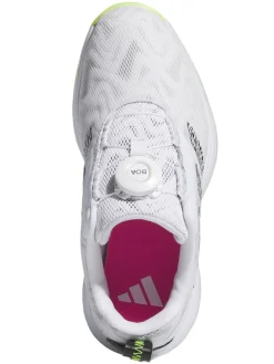 Adidas Junior Golf Shoes|Juniors Codechaos BOA 25 Spikeless Golf Shoes - Ftwr White/Core Black