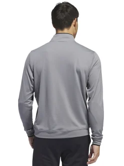 Adidas Jumpers|Lightweight Half-Zip Pullover - Grey Three
